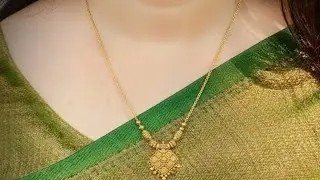 Elegant 1 Gram Gold Jewellery Collection &ndash; Lightweight, Affordable,  #sbo#sbotvm #workfromhome