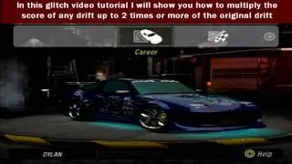 NFSU2 Drift Score Glitch Tutorial