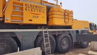 خطة وعمليات الرفع 31 : موبايل كرين شايل حمل وماشي فيه بالموقع هو كده عادي ولا خطر ؟