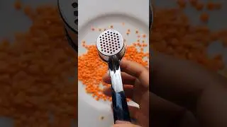 Pressing Clay into Tiny Spaghetti &ndash; So Satisfying! 🍝#ClaySpaghetti #FunExperiments #SatisfyingConten
