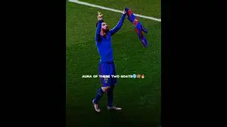 Unbelievable AURA 🗿🥶🥵🐐🔥||#messi #ronaldo #goats #footballshorts