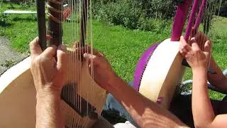 Kora lesson avec Adam