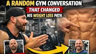 A Random Gym Conversation That Changed His Weight Loss Path!! 