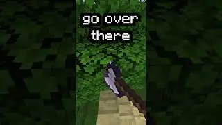 The EASIEST Way to Mine Dark Oak Leaves in Minecraft!