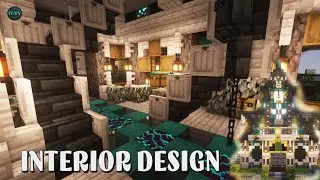 Cozy & Elegant Interior &ndash; Pale Oak House Minecraft Build