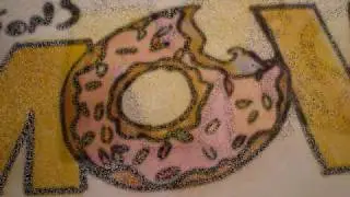 Drawing: The Simpsons Movie Logo