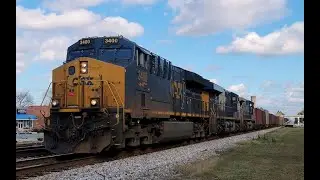Quick CSX action in Jesup, GA