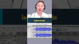 Isolate Vocals for FREE in Audacity - SIMPLEST METHOD!