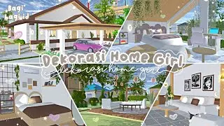 [Bagi-Bagi Id] Dekorasi Home Girl Super Aesthetic 🙇🏻‍♀️🏠 Sakura School Simulator