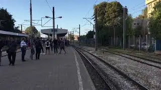 SNTF: Passage train sp&eacute;cial Porte-Conteneur par gare d&rsquo;El Harrch