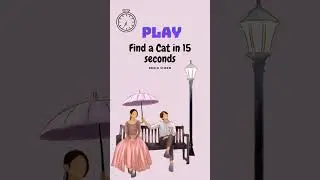Nobody can see the hidden animal cat || Brain game | puzzle || hidden animals | Find the animal game