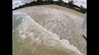 Clancy at Kailua Beach- Drone View
