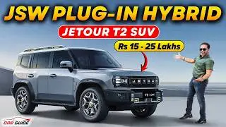 New HYBRID SUV by JSW Motors 🔥 Jetour T2 Plug in Hybrid 🔥 Mini Defender 🤯
