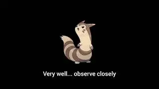 Bidoof Learns the Furret Walk #shorts