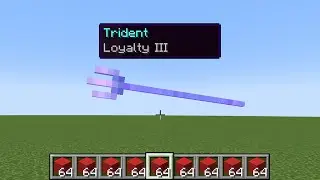 what if i throw loyalty trident with full inventory