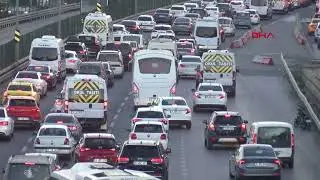 İstanbul'da okul trafiği erken başladı