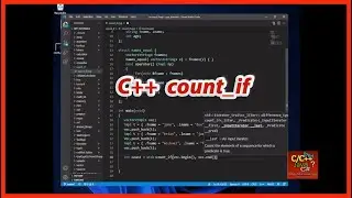 Using STL built-in C++ count_if function | Software Coding Tutorials Channel
