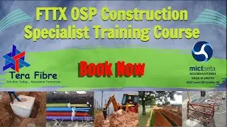 Certified FTTX OSP Construction Specialist Training