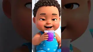 Baby Brainy Drinks Grape Juice | Antioxidant Shield for Toddlers | 3D CGI Educational Video