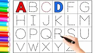 abc tracing | alphabet a to z | writing letters a to z 