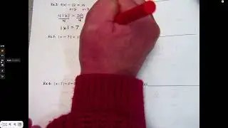 Solve Absolute Value Equations Symbolically part 1