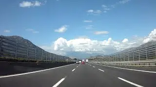 Italy: A1 Caserta - Cassino (Autostrada del Sole)