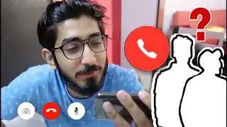 Prank calling famous youtubers with this app..😂
