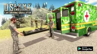 US Army Ambulance Car Driving Simulator