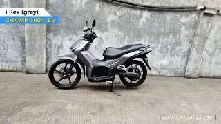 CHAMP Motor TOP 5 electric motorcycle (i Rex grey) Charming scooter EV