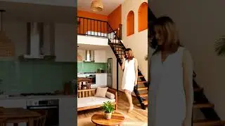 Boho Loft Apartment &ndash; Warm Mediterranean Style Tiny Home 🌿☀️