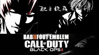 COD Black Ops 2 Emblem Tutorial - Death Note Kira