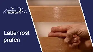 So pr&uuml;fen Sie Ihren Lattenrost