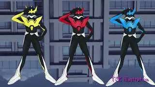ウイングマン　夢戦士ウイングマン　イラスト　デルタエンド