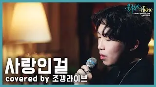 사랑인걸 Covered by 조갱라이브 (in 블루노트스튜디오)
