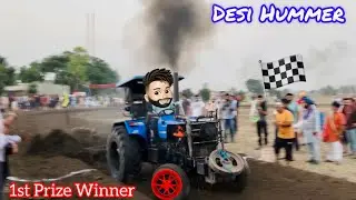 🛑 Desi Hummer Sonalika RX60 Tractor Tavia Mukabala Madhopur
