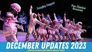 December SeaWorld Orlando Monthly Passholder Offers: Bonus Busch Gardens Monthly Offers