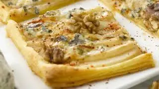 Tarte poires et roquefort | Recette gourmande