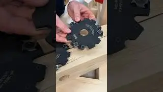 Cutting tenons using two Freud groover cutters  #freudtoolsambassador  #woodworking