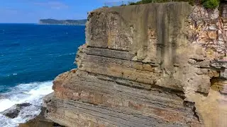 Terrigal | The Skillion Lookout &ndash; DJI Mini Pro 4 Birdview HLG Footage from Central Coast