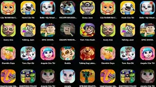 Scary Ana,Talking Juan,Talking Bella,EPIC SHOOL,Tom Time Rush,Angela,Roblox,