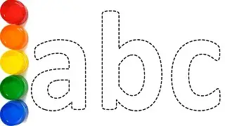 ABCDEFGHIJKLMNOPQRSTUVWXYZ Phonics Song, Easy Draw and Paint Small Letters Alphabet A to Z, ks art