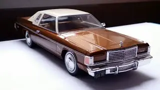 Обзор модели Dodge Royal Monaco (1977) в масштабе 1/24 от WhiteBox.