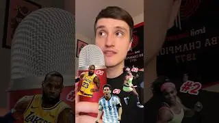 RANKING THE BEST SPORTS ATHLETES ( ASMR ) #shorts #sports #asmr