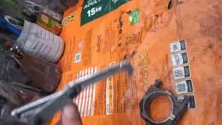 Ferramentas caseiras para mexer no motor da DT 180!!!!