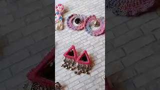 Multicolor Mirror & Ghungroo Earrings | Handcrafted Jewelry from Gujarat
