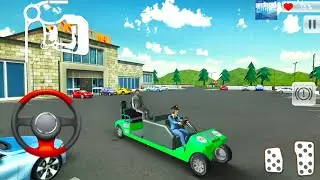 Shopping Mall Center: Smart Taxi Job #5 - Rickshaw Driver - Android iOS Gameplay