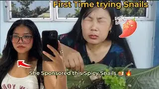 How to cook & clean Snails| Spicy Snail mukbang with 5 Naga King Chillies 🌶🌶| Mowe&gigi 