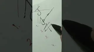 How to learn signature letter J #signature #shorts