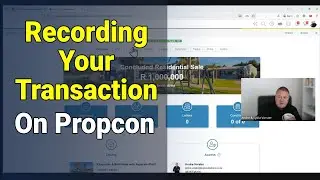 How to record your Deal / Transaction on Propcon - a guide for eXp Realty Agents in South Africa.