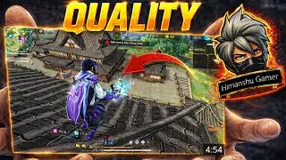 Free fire ultra HD video quality Tutorial ⚙️ll FF high quality Tutorial 🥶